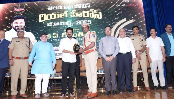 Zee Telugu News Showcases Valour At 'Police Real Heroes Awards 2025'