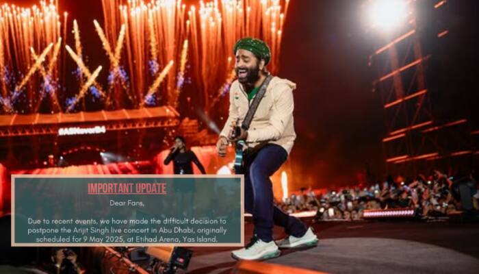 Arijit Singh Team Announces Postponement Of Live Concert In Abu Dhabi; Says 'Have Made The Difficult Decision...'