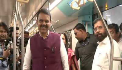 Maharashtra: CM Devendra Fadnavis Inaugurates Phase 2A Of Mumbai Metro Line 3 From BKC To Acharya Atre Chowk