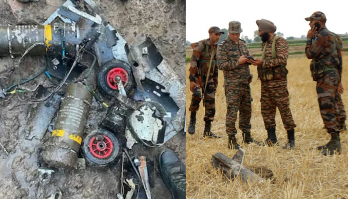 India Downs Pakistani Drones In Amritsar; Retaliates With Strikes On 4 Pak Airbases India Downs Pakistani Drones In Amritsar; Retaliates With Strikes On 4 Pak Airbases