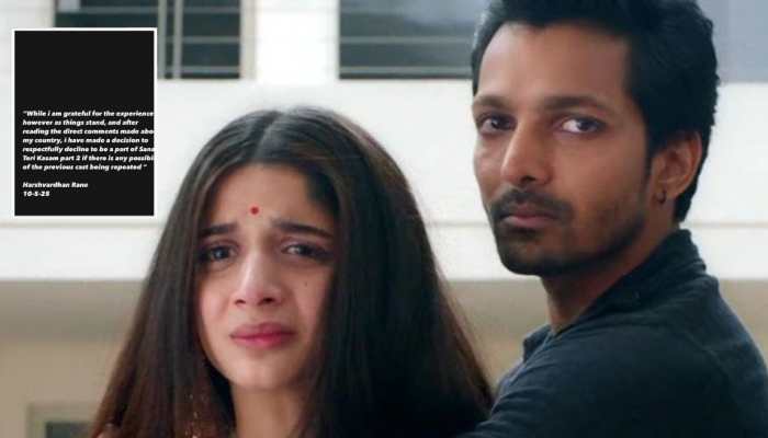 Harshvardhan Rane Declines 'Sanam Teri Kasam' Sequel If Mawra Hocane Returns – Check Details