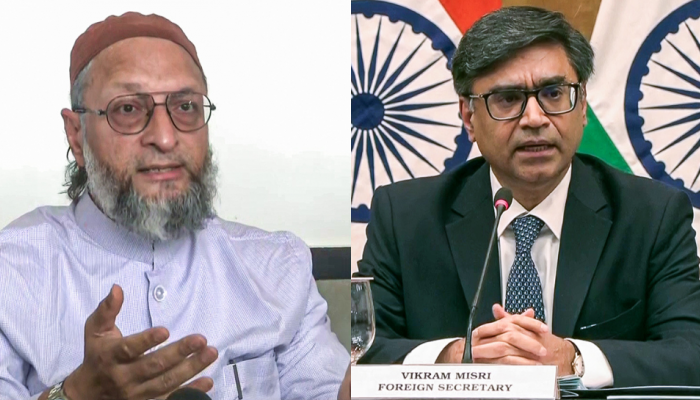 'Honest, And Hard-Working': Owaisi Defends Vikram Misri After He Faces Social Media Heat 'Honest, And Hard-Working': Owaisi Defends Vikram Misri After He Faces Social Media Heat