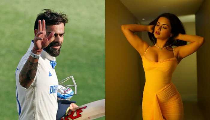 Avneet Kaur Cheers For Virat Kohli's Test Retirement With Heartfelt Gesture And Flying Kiss - Watch Avneet Kaur Cheers For Virat Kohli's Test Retirement With Heartfelt Gesture And Flying Kiss - Watch