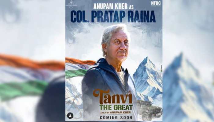 Anupam Kher To Play Col. Pratap Raina In 'Tanvi The Great', Actor Shares New Poster Anupam Kher To Play Col. Pratap Raina In 'Tanvi The Great', Actor Shares New Poster
