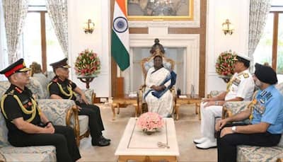 Operation Sindoor: Military Chiefs, CDS Brief President Murmu On Pahalgam Revenge