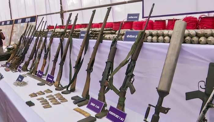 Operation Black Forest: 31 Naxals Carrying Rs 1.72 Cr Bounty Eliminated On Chhattisgarh-Telangana Border Operation Black Forest: 31 Naxals Carrying Rs 1.72 Cr Bounty Eliminated On Chhattisgarh-Telangana Border