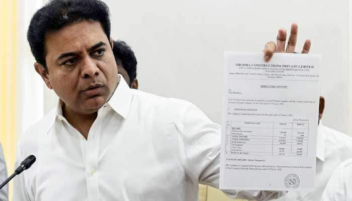 Congress Runs 'Commission Sarkaar' In Telangana, Claims KTR