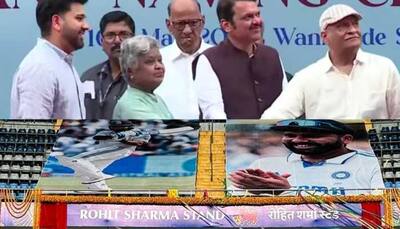Rohit Sharma Stand Unveiled At Wankhede Stadium In Presence Of India Captain's Family - WATCH