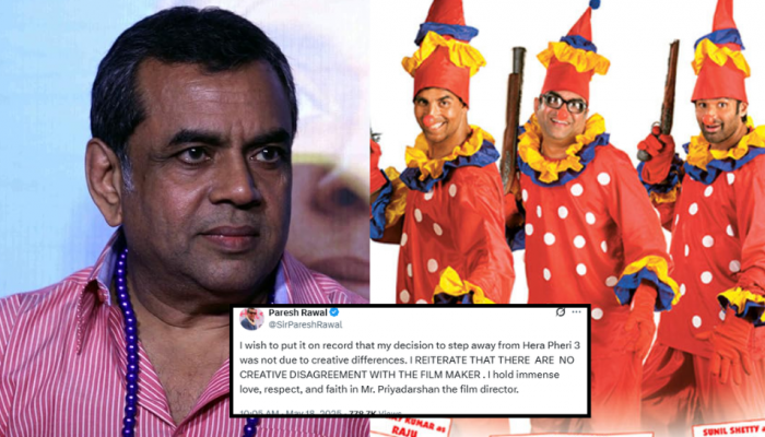 'Was Not Due To Creative Differences...' Paresh Rawal Breaks Silence On Exit From 'Hera Pheri 3' 'Was Not Due To Creative Differences...' Paresh Rawal Breaks Silence On Exit From 'Hera Pheri 3'