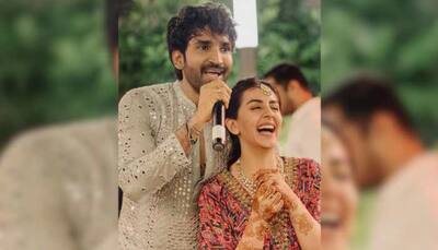 'My Human Heater': Actress Nikki Galrani Shares Adorable Post For Husband Aadhi On Their 3-Year Wedding Anniversary