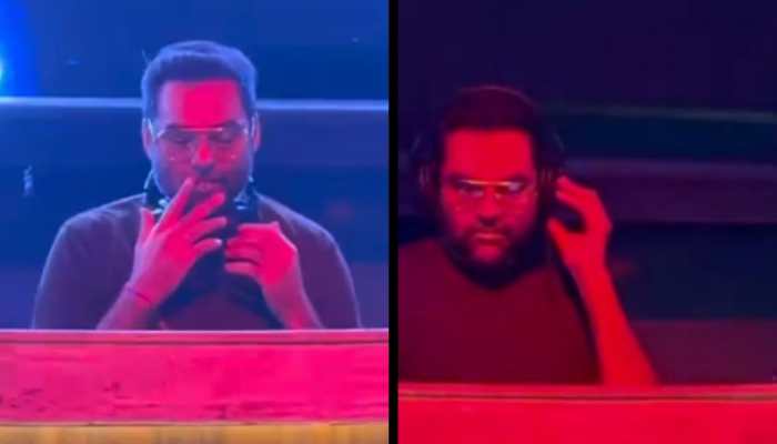 Abhay Deol Spotted Smoking, Spinning Tracks At Gurugram Club