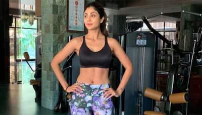 Shilpa Shetty's Calorie Burning Workout: Watch Her Ball Drop Challenge