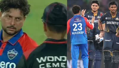 Kuldeep Yadav Loses Cool Over LBW Call, Confronts Umpire After DRS Saves Sudharsan In IPL Clash Against GT