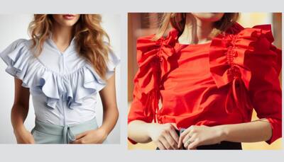 Flirty & Fabulous: Top 4 Women's Ruffle Tops Under ₹599