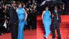 Cannes 2025: Rihanna Stuns In Blue Cutout Dress At Red Carpet, Flaunts Baby Bump In Style