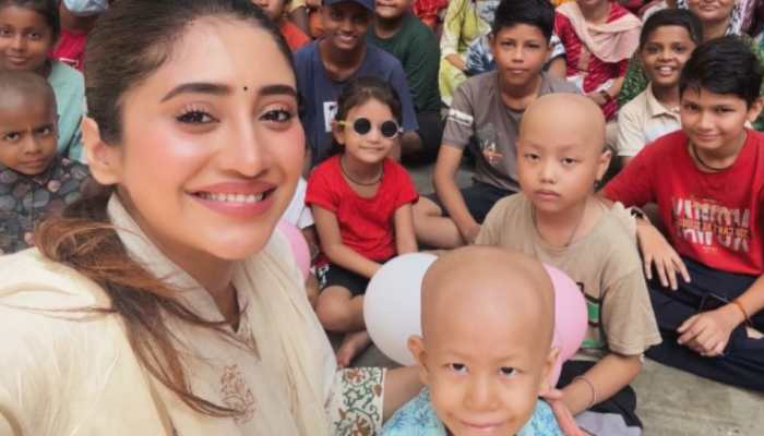 'My Heart Feels Full': Shivangi Joshi Opts For Birthday Celebration With Underprivileged Kids