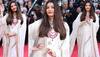 Cannes Queen Aishwarya Rai Slays In Ivory Saree, Flaunts Sindoor, Shuts Divorce Rumours – Iconic Waves Go Viral!