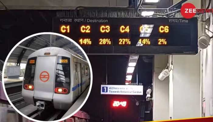 Delhi Metro's Secret Revealed: How to Find Empty Coaches Before You Board The Train