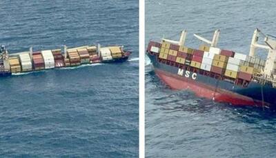 Rescue Ops On As Liberian Container Ship Tilts Sharply Off Kochi, 9 Crew Rescued