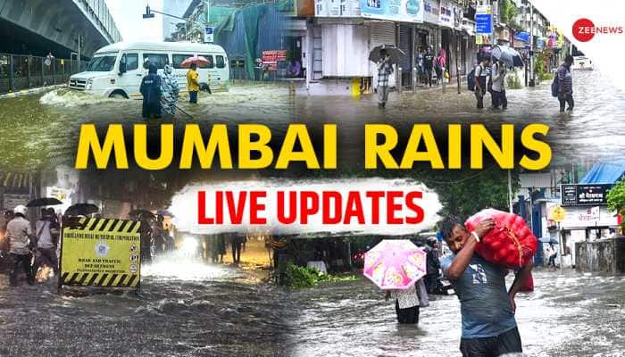 Highlights| Mumbai Rains Today: 5 People Trapped In Excess Water