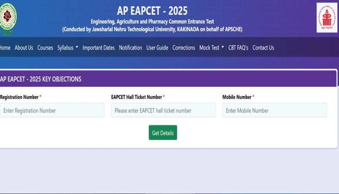 AP EAMCET Agriculture, Pharmacy Answer Key 2025 Released At cets.apsche.ap.gov.in- Check Direct Link Here