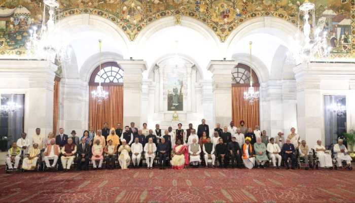 Padma Awards 2025: President Murmu Honours 69 Icons, Including Sharda Sinha, Arijit Singh, R Ashwin