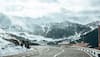 Snowfall in Kashmir