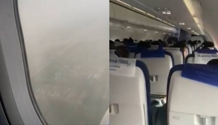 Delhi Dust Storm: IndiGo Flight Experiences Turbulence, Landing Aborted – WATCH