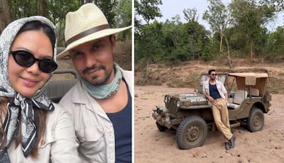 Randeep Hooda And Wife Lin Laishram Head To Kanha National Park, Indulge In Wildlife Photography