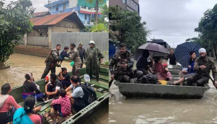 Over 500 Civilians Take Breath Of Relief After Rescued By Army In Manipur