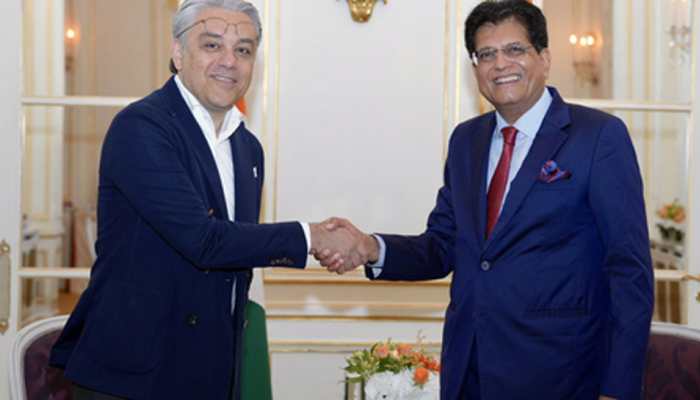 Piyush Goyal Meets Top Global CEOs, Discusses India's Potential In EV, RE Sectors Piyush Goyal Meets Top Global CEOs, Discusses India's Potential In EV, RE Sectors