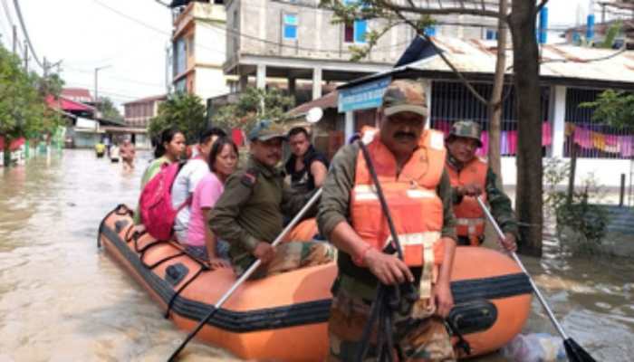 Flood Situation Deteriorates In Assam; Death Toll Rises To 46 In Northeast Flood Situation Deteriorates In Assam; Death Toll Rises To 46 In Northeast