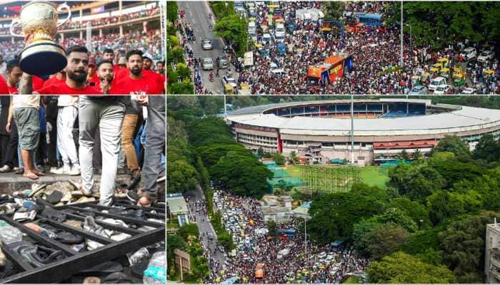 Bengaluru Stampede: Videos Show Deadly Surge As Chaos Erupts At RCB IPL 2025 Parade | WATCH