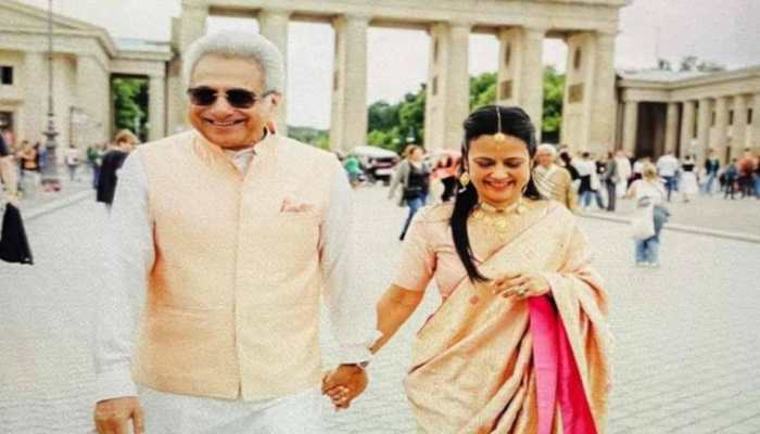 TMC MP Mahua Moitra Marries BJD Leader Pinaki Misra In Germany 