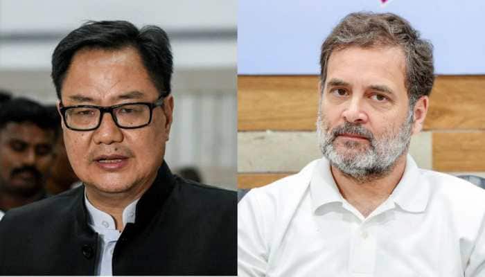 Rijiju Slams Rahul Gandhi Over His 'Narender Surrender' Remark