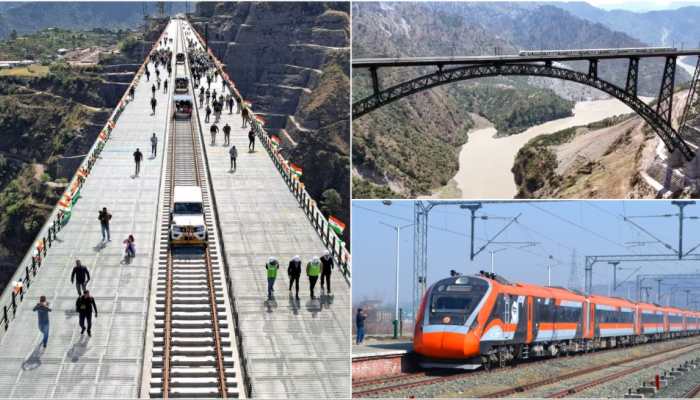 Vande Bharat Trains To Katra-Srinagar Via Chenab Bridge From THIS Date: Schedule, Stoppages & Details Vande Bharat Trains To Katra-Srinagar Via Chenab Bridge From THIS Date: Schedule, Stoppages & Details