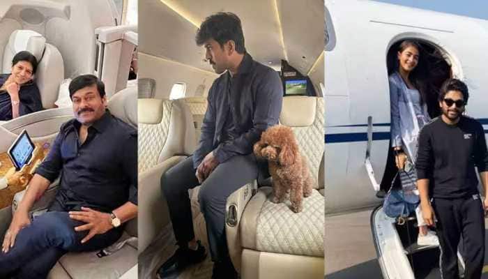 7 South Indian Stars Who Own Private Jets Worth Crores: Allu Arjun To Jr NTR