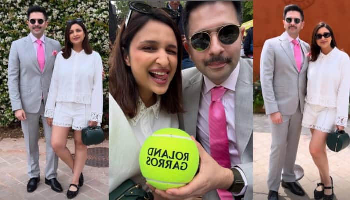 Parineeti Chopra- Raghav Chadha Enjoy Dreamy Date Night At French Open Finale 