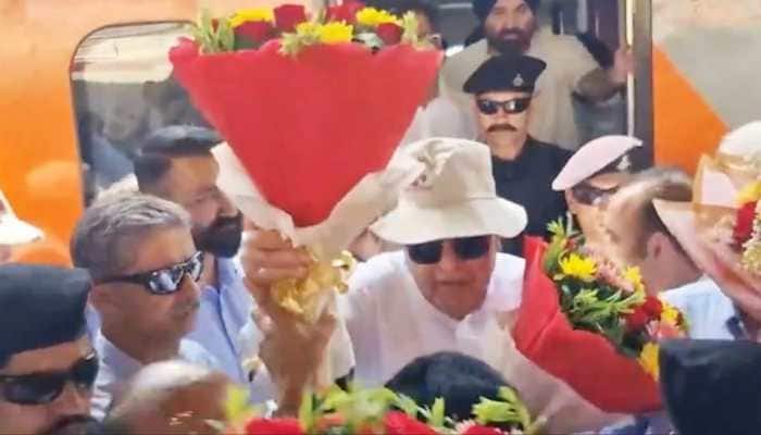 Farooq Abdullah Hails Vande Bharat Train: Kashmir Tourism Set For Major Boost