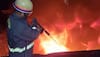 Uttar Pradesh: Fire Breaks Out At  Warehouse In Hardoi