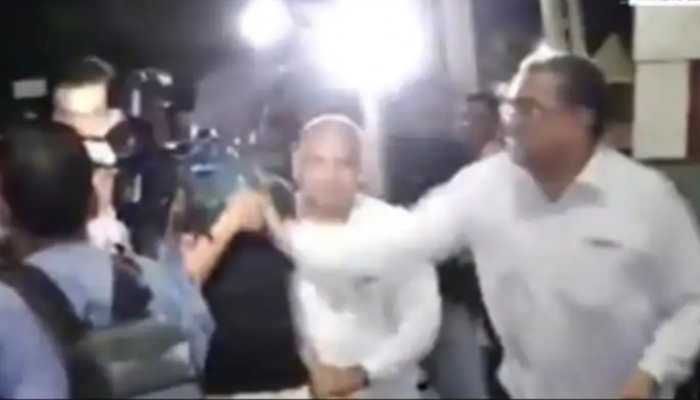 Meghalaya Murder Case: Passenger Slaps Accused At Indore Airport, Video Goes Viral Meghalaya Murder Case: Passenger Slaps Accused At Indore Airport, Video Goes Viral