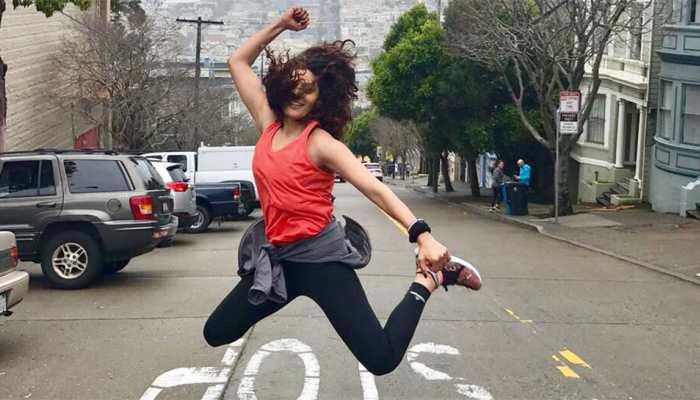 Meet Actress Who Runs 10 kms Daily, 40 Kms Cycling, 1.5 Kms Swimming - All For Her Second Ironman 70.3 Triathlon Meet Actress Who Runs 10 kms Daily, 40 Kms Cycling, 1.5 Kms Swimming - All For Her Second Ironman 70.3 Triathlon
