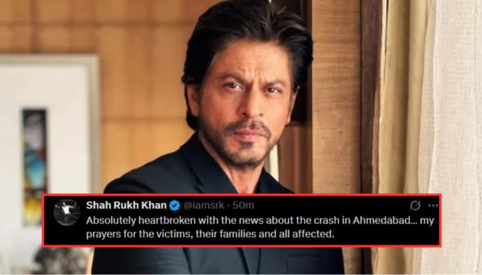Ahmedabad Plane Crash: Shah Rukh Khan 'Heartbroken,' Offers Prayers