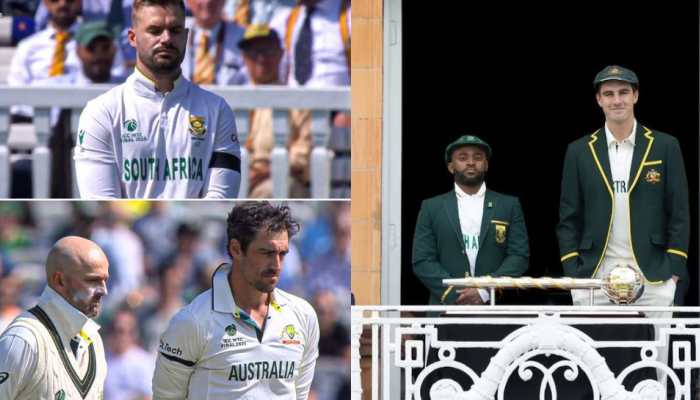 WTC Final 2025: Explained – The Reason Behind Black Armbands Worn By AUS And SA Players WTC Final 2025: Explained – The Reason Behind Black Armbands Worn By AUS And SA Players