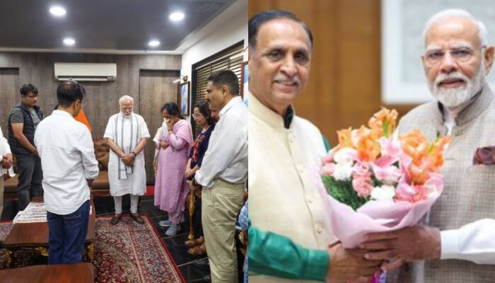 'We Worked Together': PM Modi Mourns Gujarat Ex-CM Vijay Rupani In Air India Crash Tragedy