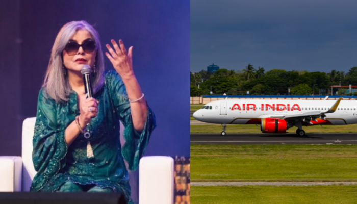 Zeenat Aman Boards Air India Flight, Feels Overwhelmed After Tragic Crash Zeenat Aman Boards Air India Flight, Feels Overwhelmed After Tragic Crash