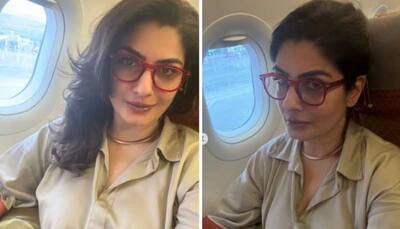 'Silent Passengers, Crew Saddened': Raveena Tandon Boards Air India Flight After Ahmedabad Plane Crash