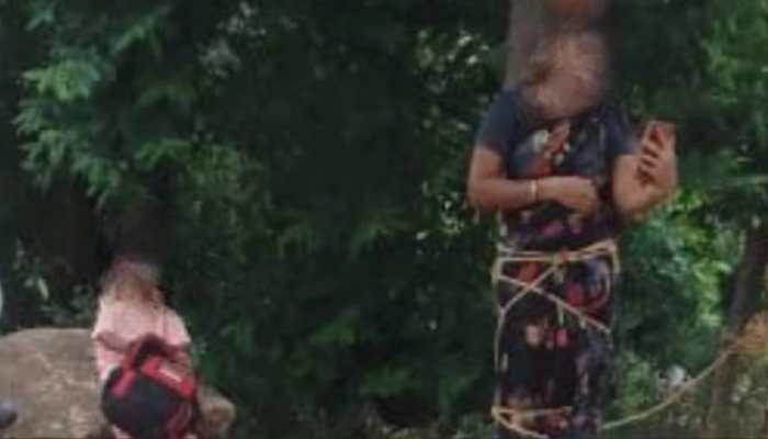 SHOCKING: Andhra Woman Tied To Tree, Humiliated Over Loan Dispute In Chittoor Goes Viral | WATCH