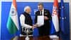 PM Modi Receives Special Gift In Croatia - A Grammar Book Of...Written By...