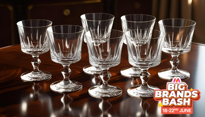 Shop Elegant Glasses at Myntra’s Big Brands Bash (18–22 June 2025) Shop Elegant Glasses at Myntra’s Big Brands Bash (18–22 June 2025)